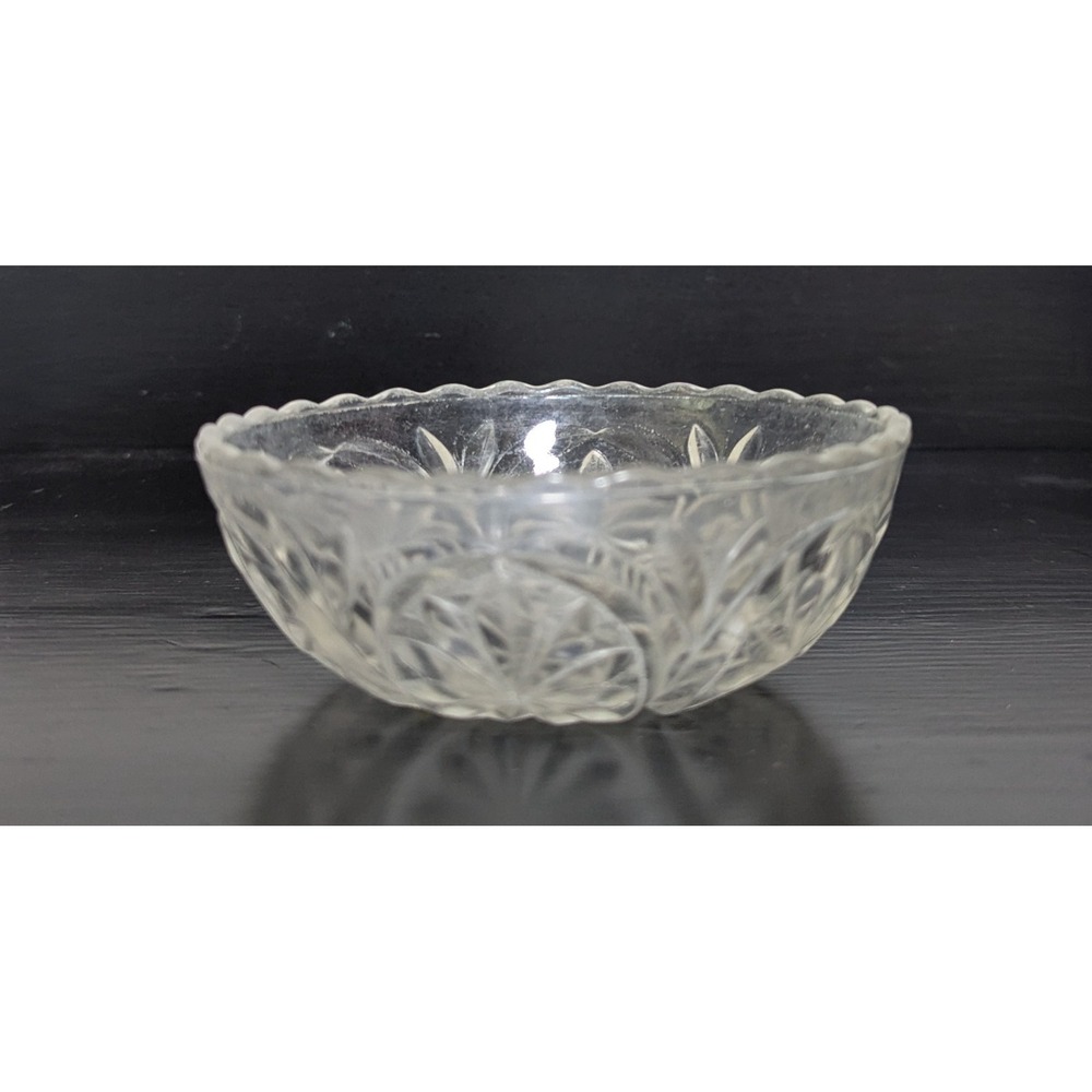 Vintage Anchor Hocking Medallion Star Cameo 4.5" Bowls Set of Five
